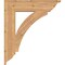 Ekena Millwork Thorton Traditional Smooth Bracket, Western Red Cedar, 5 1/2"W x 28"D x 32"H BKT06X28X32THR01SWR - alternate 2